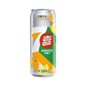 7喜 Lemon-Lime Soda Can